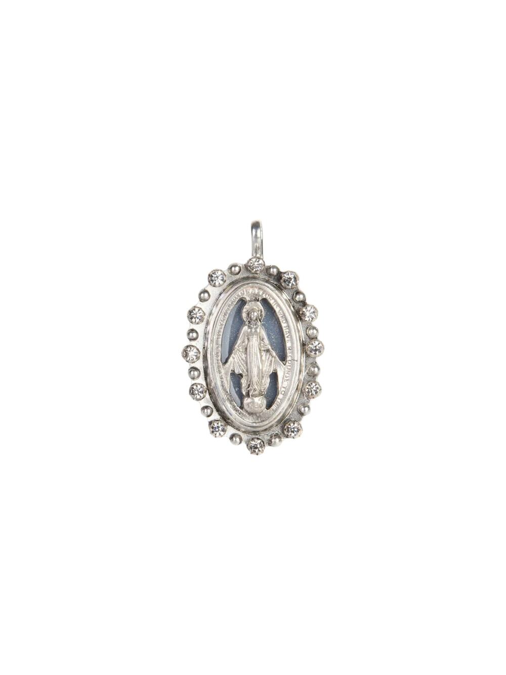 VIRGINS SAINTS & ANGELS VSA Milagrosa Medallion in Silver